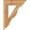 Ekena Millwork Funston Traditional Rough Sawn Bracket, Western Red Cedar, 6"W x 28"D x 36"H BKT06X28X36FST01RWR - alternate 3